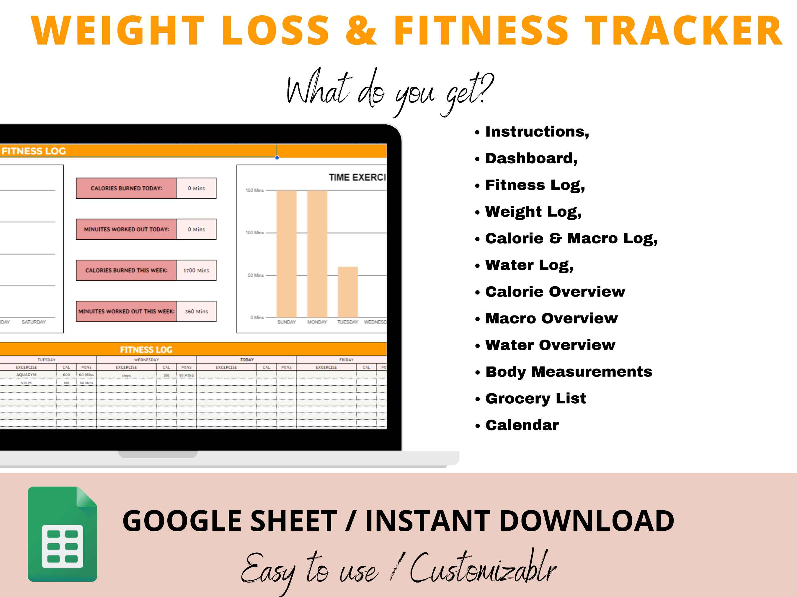 Weight Loss Tracker Google Sheets